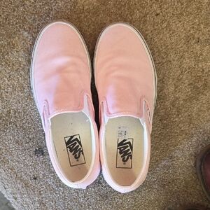 Vans Soft Pink Casual Slip-Ons